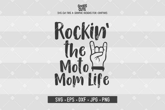 Download Rockin' the Moto Mom Life SVG Mom Life SVG Clipart Vector | Etsy