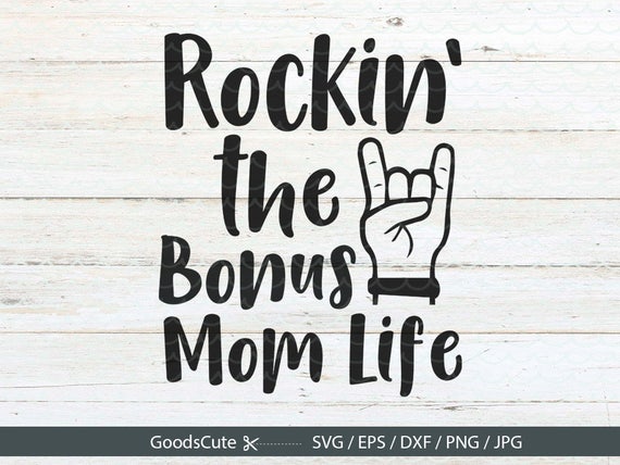 Download Rockin' the Bonus Mom Life SVG Mom Life SVG Disney Life | Etsy