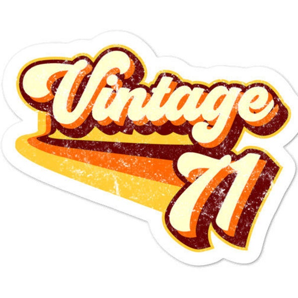 Vintage Decals Etsy