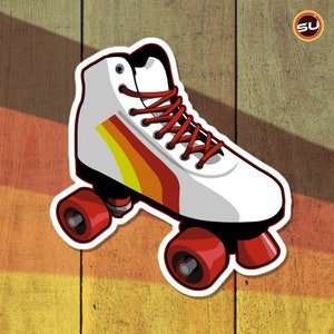 Rolschaats Bubble-vrije stickers