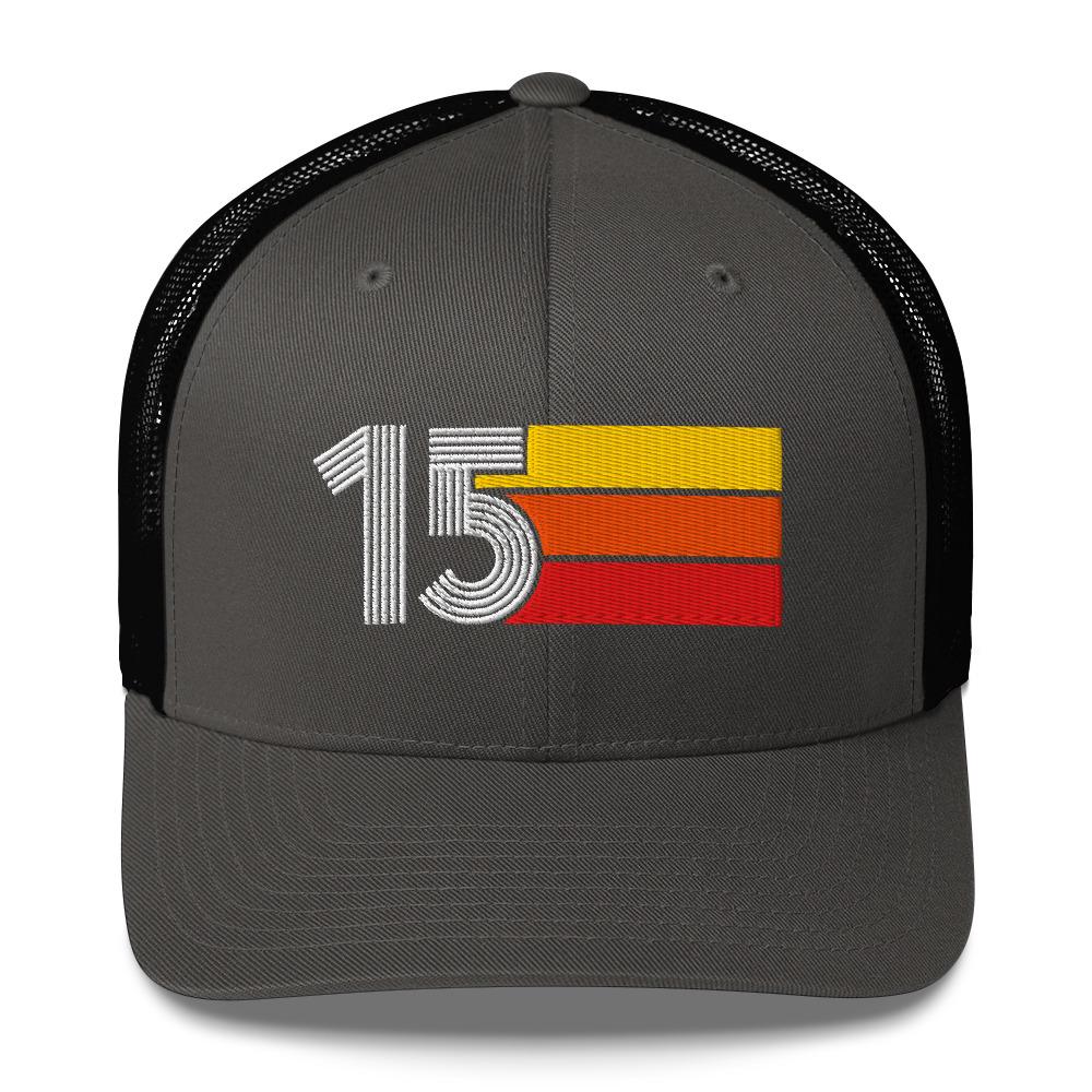 15 Retro Birthday Gift Hat Mens Womens Vintage Trucker Cap - Etsy