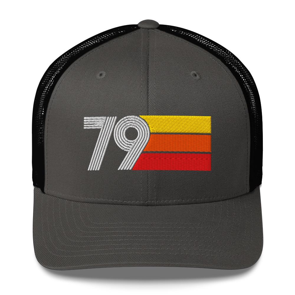 79 Retro 1979 Birthday Gift Hat Mens Womens Vintage Trucker Cap - Etsy