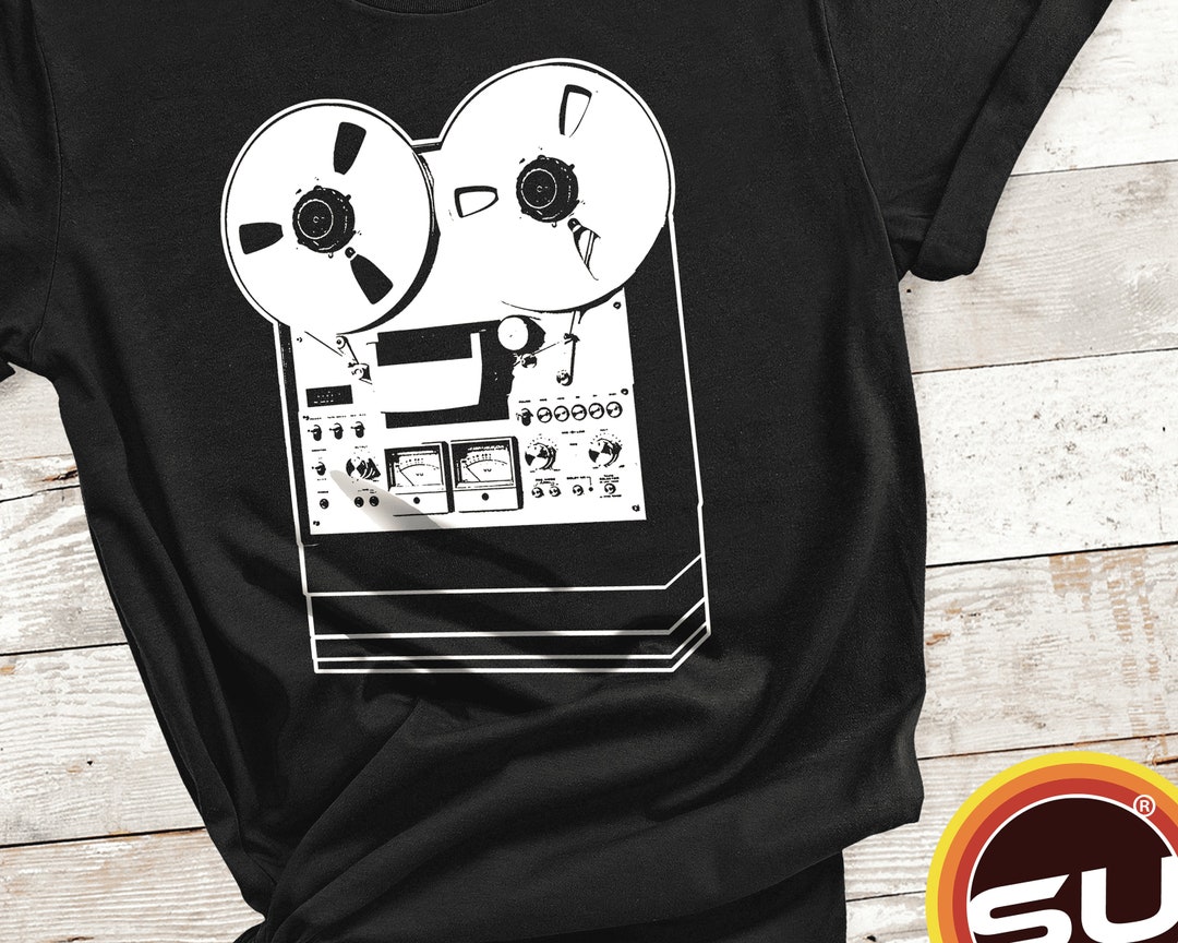Reel to Reel Retro Audio Unisex T-shirt 