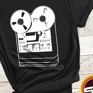 Reel to Reel Retro Audio Unisex T-Shirt