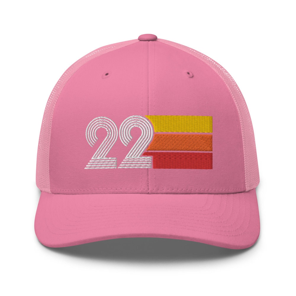 Buy 22 - Number 22 Hat Retro Trucker Cap Online in India - Etsy