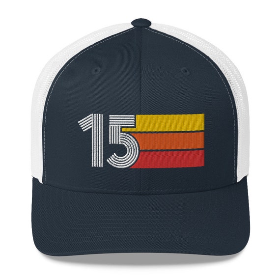 15 Retro Birthday Gift Hat Mens Womens Vintage Trucker Cap - Etsy