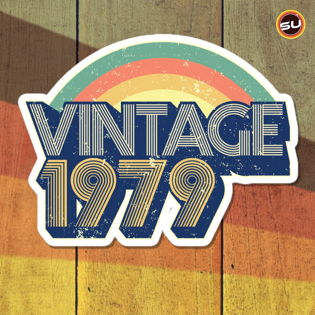 79 - Vintage 1979 Vinyl Stickers - Etsy