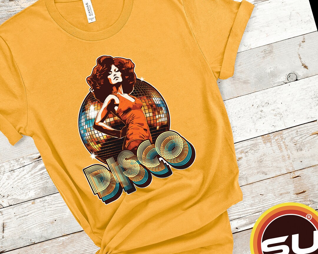 VIPwees 70's Disco Brothers Musical Caricature T-Shirt - Men's Or Women's Organic Cotton Graphic Tee