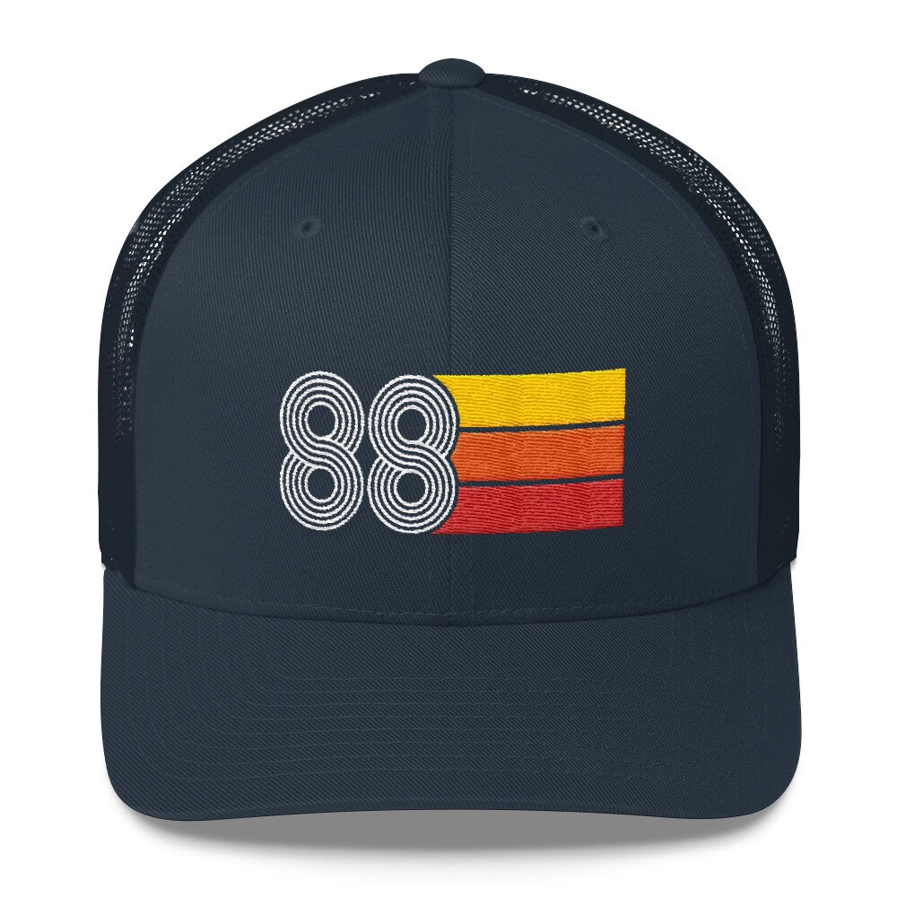 88 - 1988 Retro Trucker Hat for Men Women - Custom 