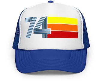 74 - 1974 Retro Direct to Film Print Foam trucker hat