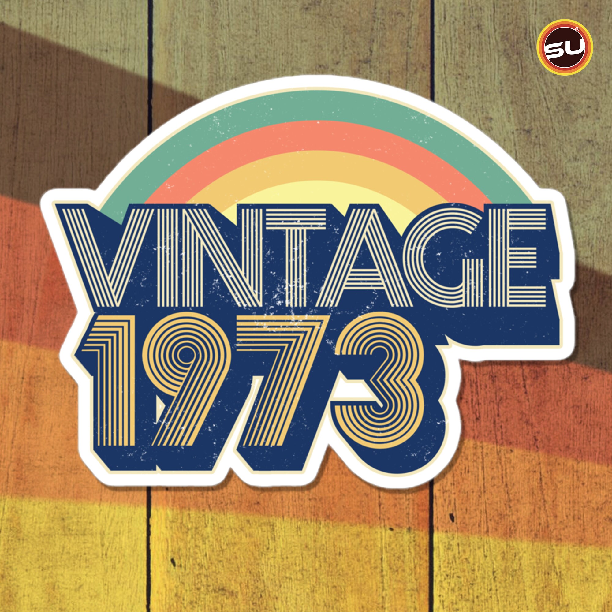 73 Vintage 1973 Bubble-free Stickers - Etsy