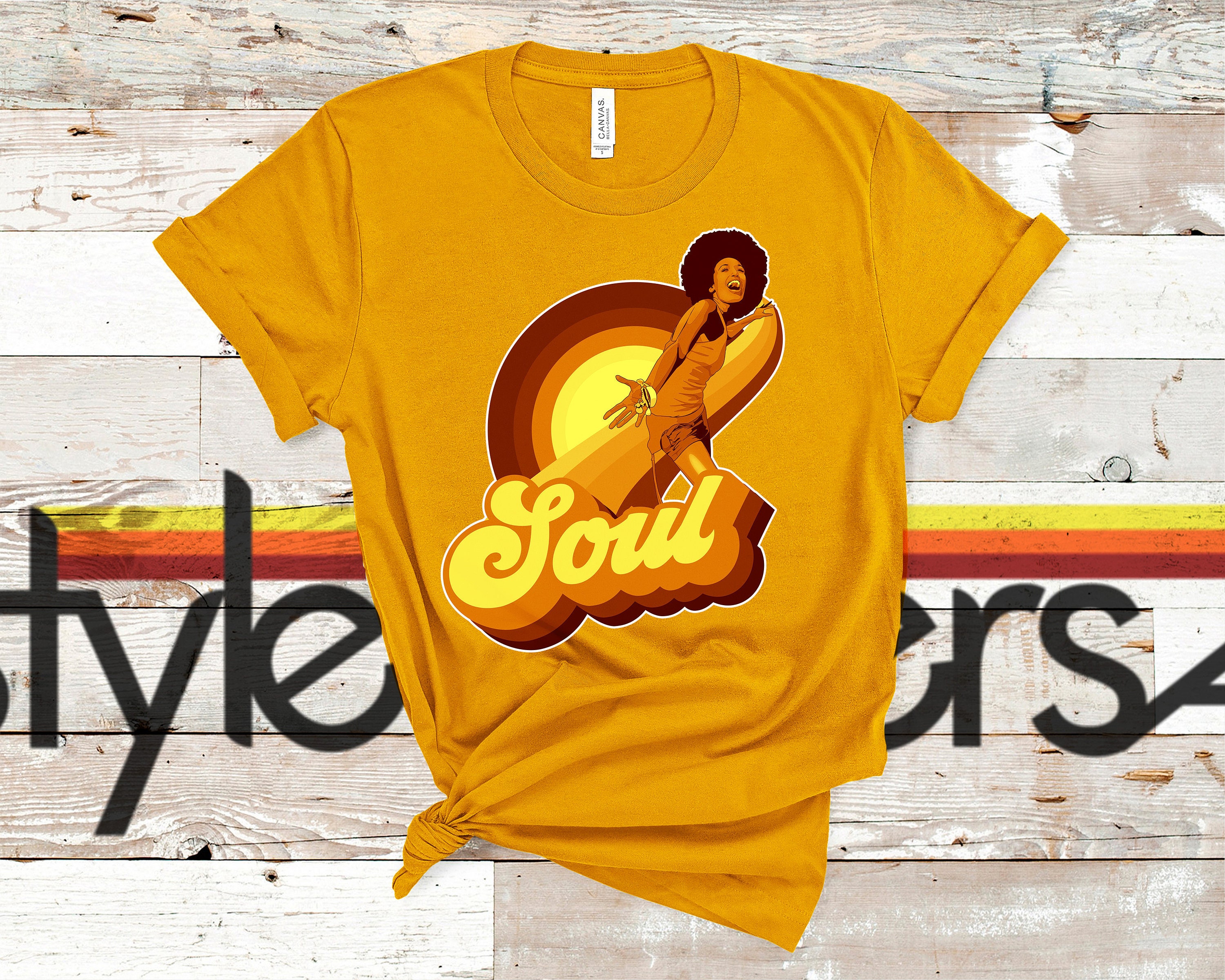 Discover 70's Soul - Retro Disco Clothing Womens Mens Unisex T-Shirts