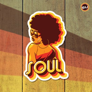 Pegatina de vinilo Soul