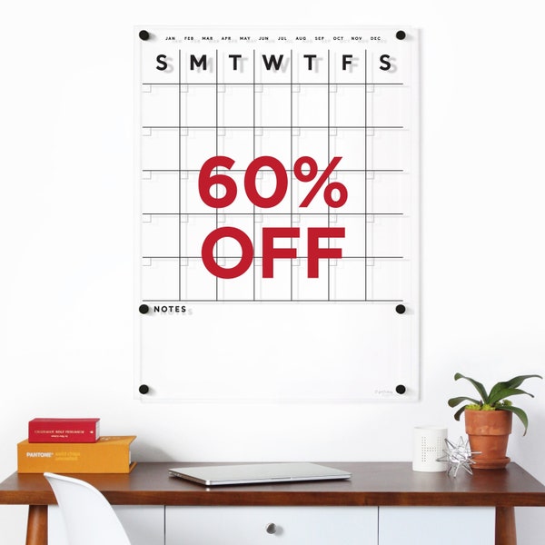 Acrylic Wall Calendar Etsy