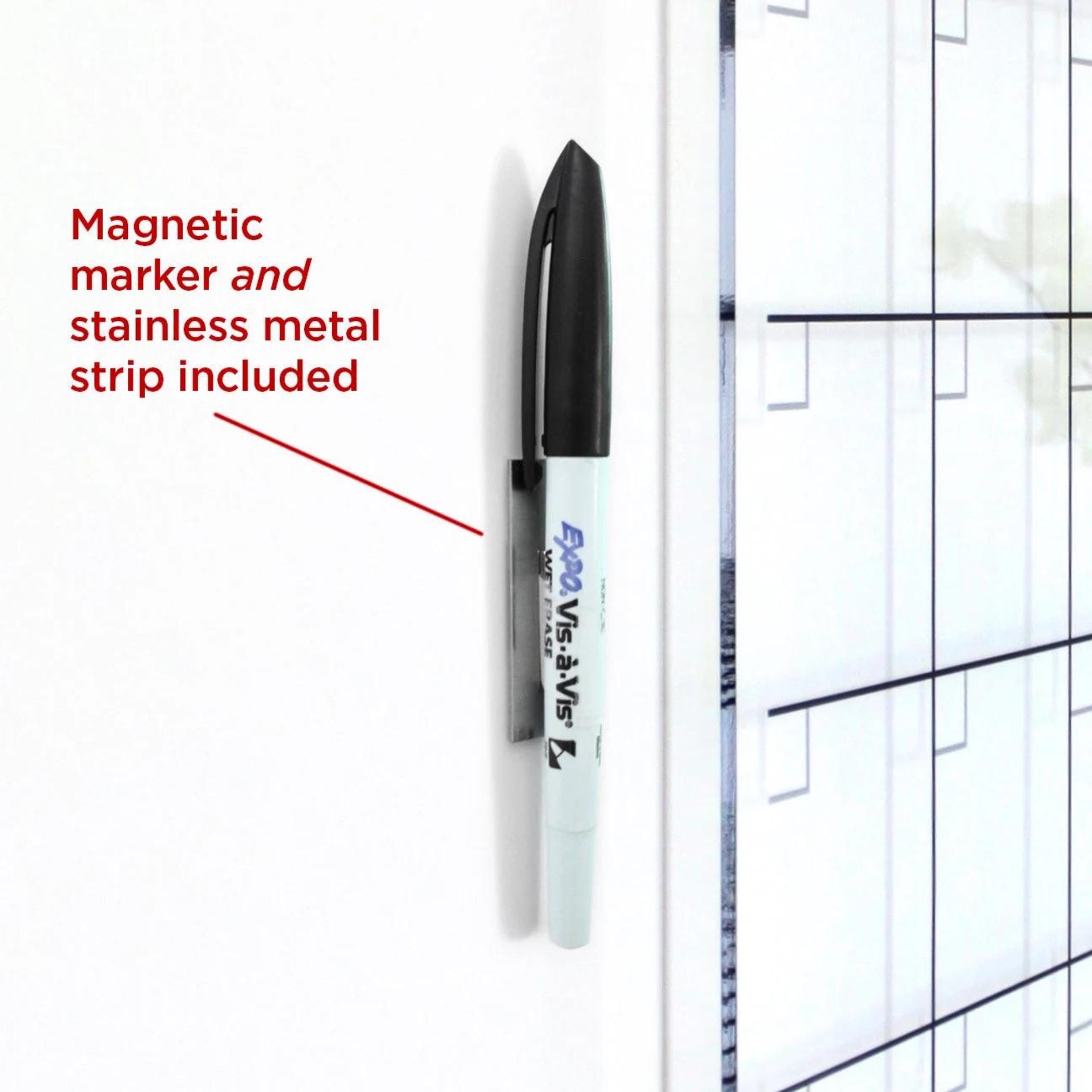 Elegant Clear Acrylic Calendar | Minimalist Clear Acrylic Wall Calendar ...
