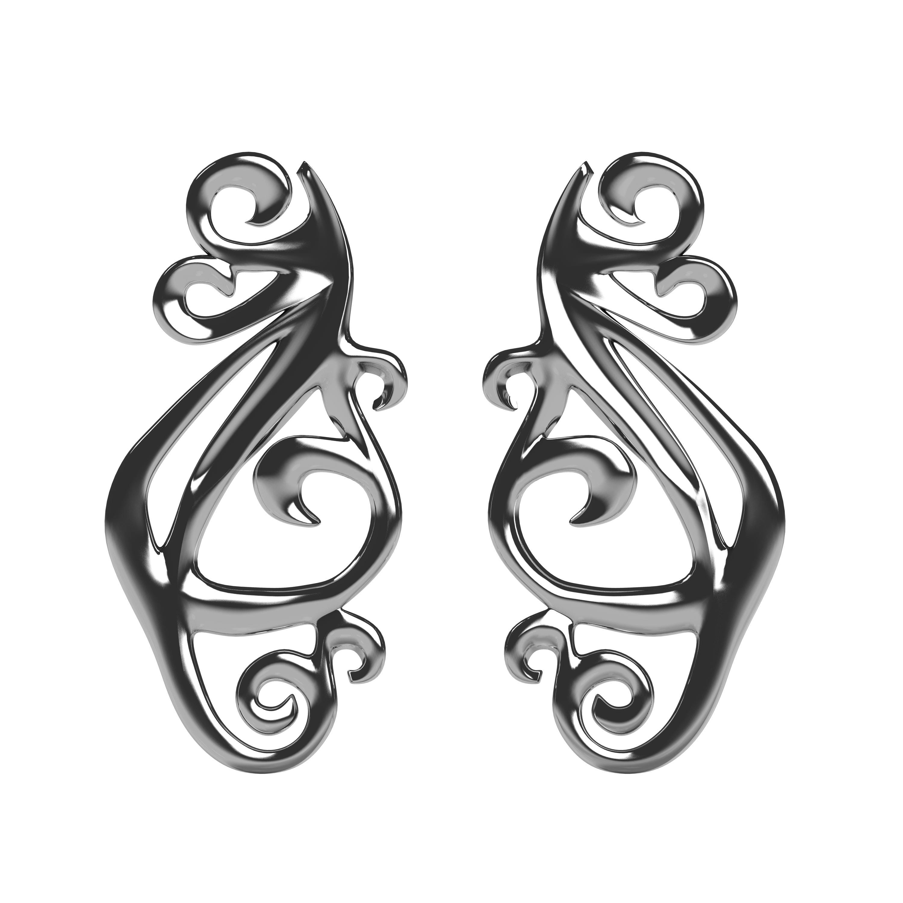 Sterling silver chandelier earrings "Filigree" Statement earrings Ornament earrings Wedding earrings Bride earrings Armenian silver jewelry