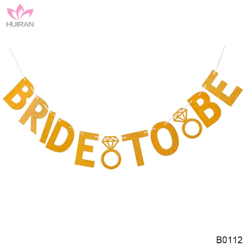 New Bride to be banner bridal shower decor bride Banner Etsy