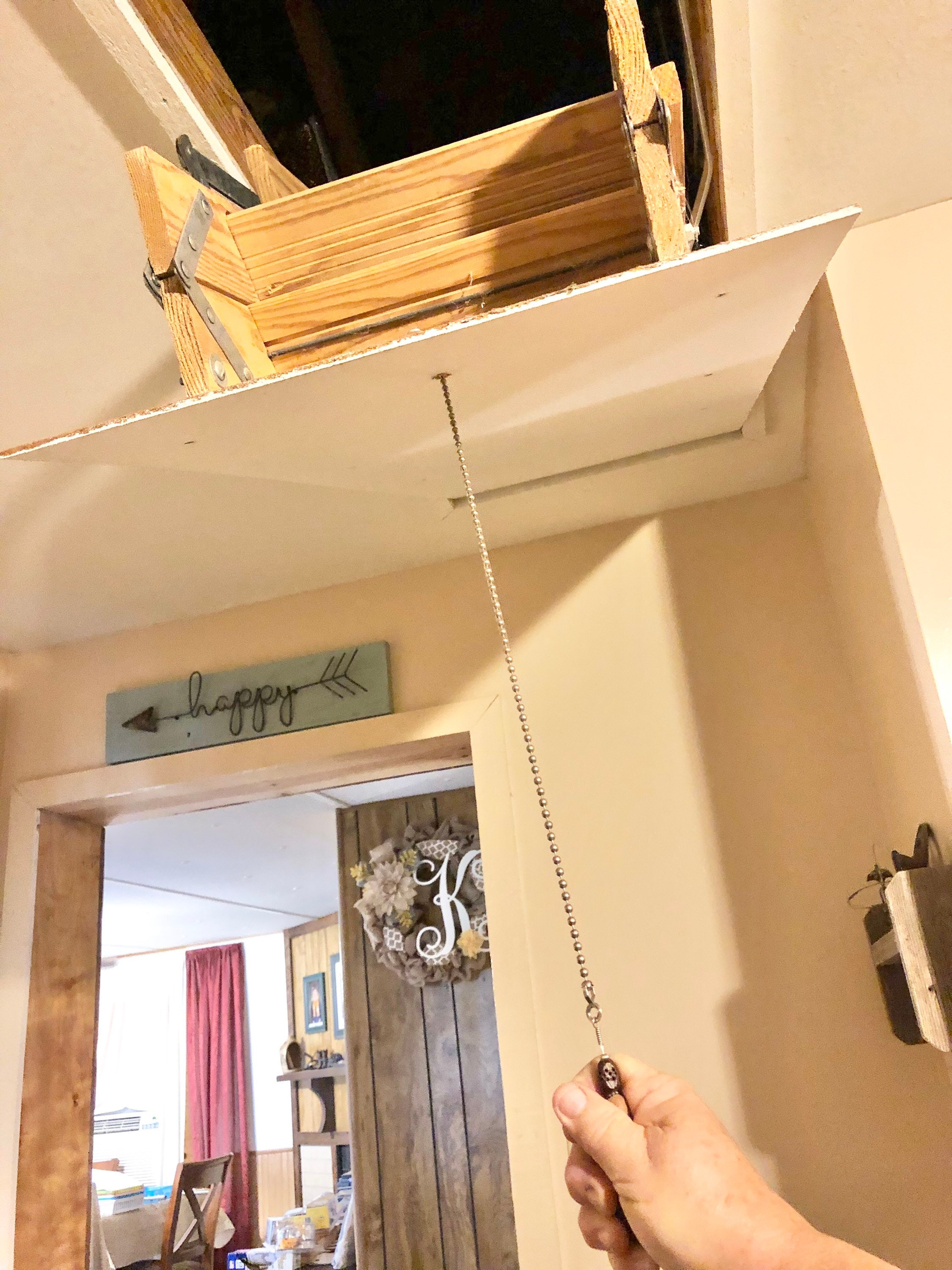 Attic Stair Pull Chain Etsy
