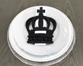 Queen Crown Cutlery Napkin Holder Template | JPG SVG | For all season | Festive occasions | Home made gift idea | Table accessory | diy