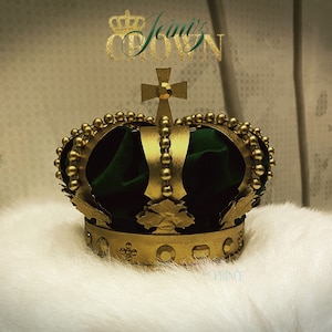 3D Crown | Jeiniz Crown Template | SVG PNG JPG | All~in~one~cut | For cutting machines like Cameo Cricut | Wearable |