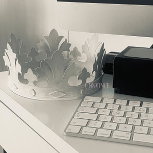 Krone Victoria Vorlage | SVG PNG JPG | Für Schneidemaschinen wie Cricut und Silhouette | Printables für Drucker | Papierkrone | Geburtstag