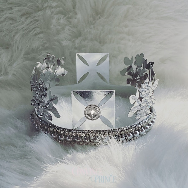 George IV State Diadem Template | The Diamond Diadem | SVG PNG | Wearable | For cutting machines like Silhouette and Cricut |  Paper Crown