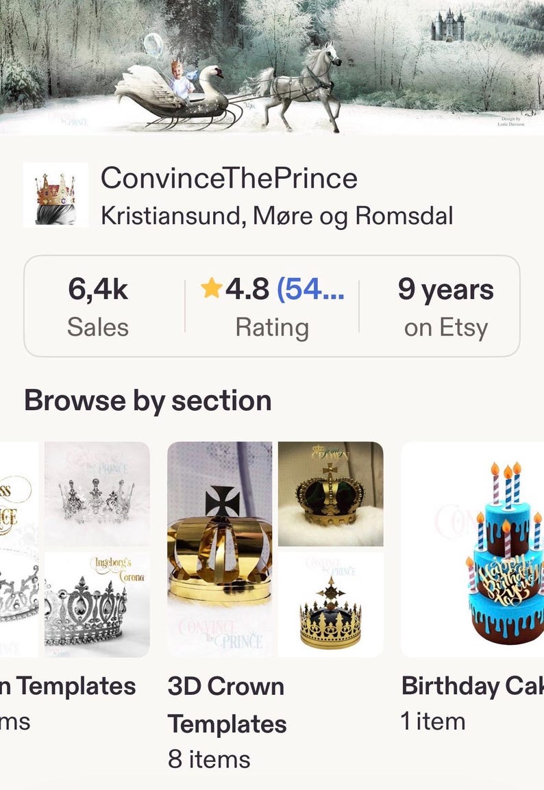 3D King Crown SVG for Cricut and Silhouette – All in One Cut Wearable Crown – Printable Template image 11
