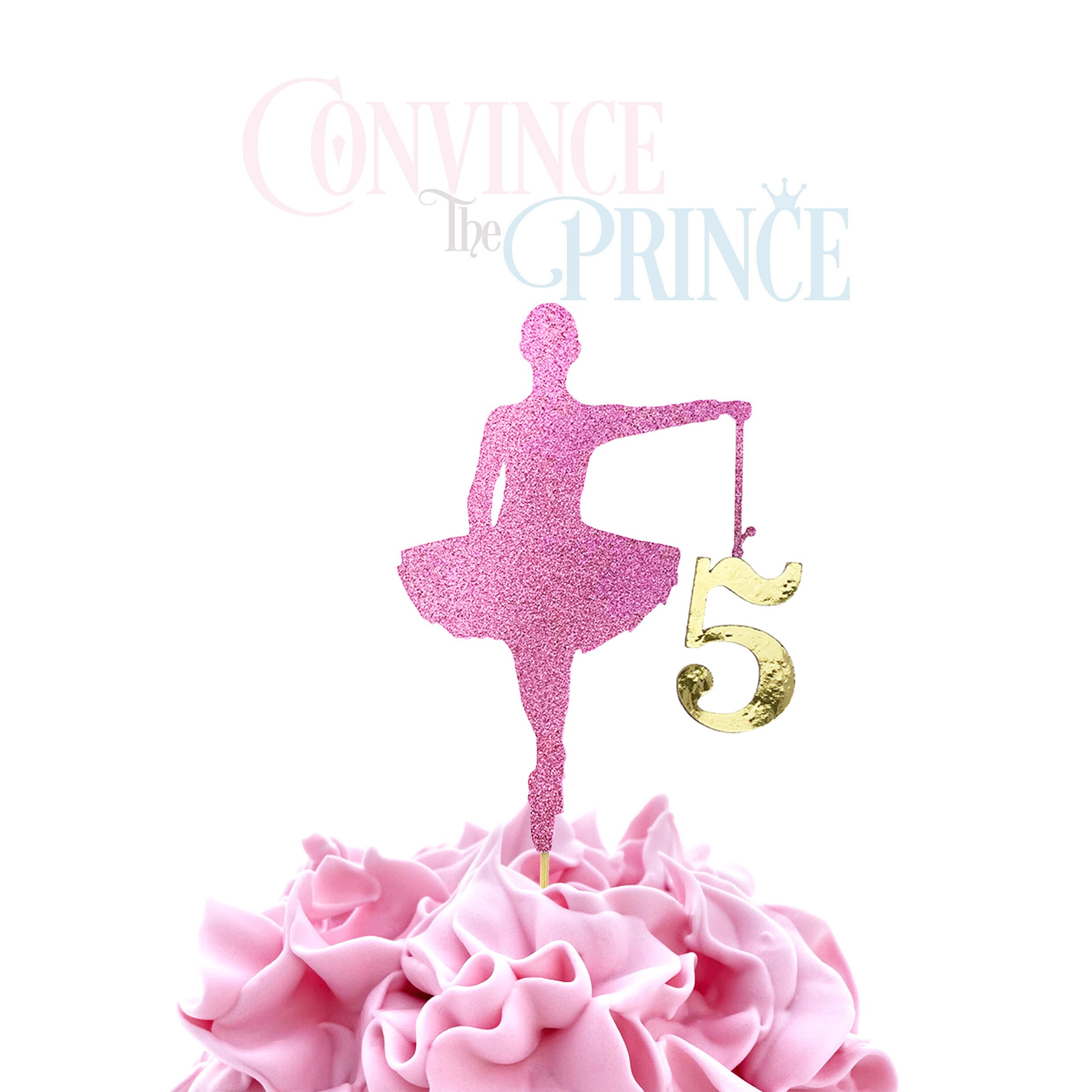 Ballerina Cake Topper Template SVG JPG Numbers 1-13 for - Etsy UK