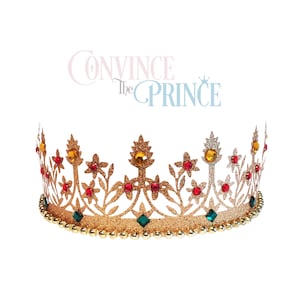 La plantilla de corona de flores / SVG PNG JPG / Para máquinas de corte Silhouette y Cricut / Jubileo / Celebración / Props / Accesorio