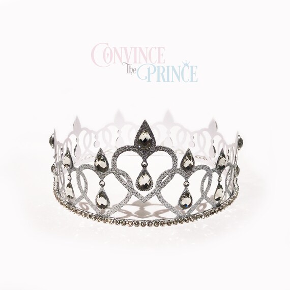 Download Crown Template Svg Jpg Princess Prince Birthday Party Etsy