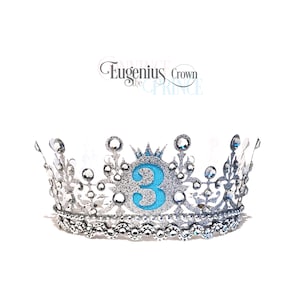 EUGENIUS Kinder Krone Vorlage | SVG PNG | 1-5 Jahre | Replik von The Girls Of Great Britain And Ireland Tiara | Papierkrone