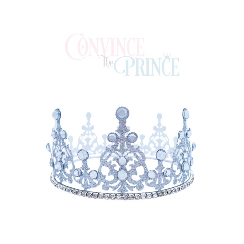 Crown Anabelle Template SVG PNG JPG Wearable For cutting machines like Cameo Cricut ScanNcut Paper crown Jubilee Birthday ideas zdjęcie 8