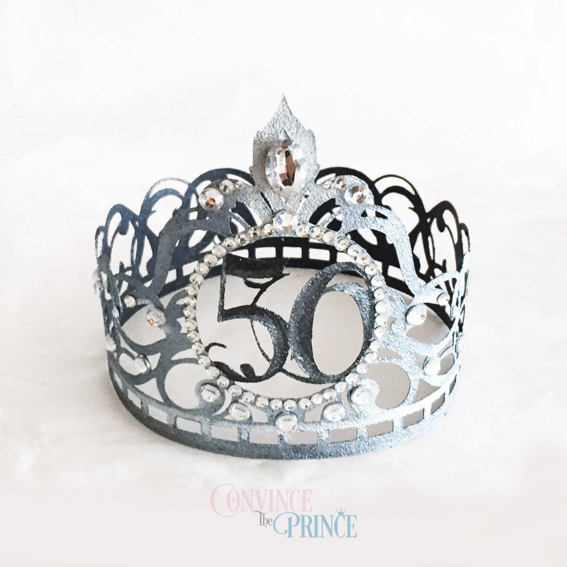 Download Crown template anniversary 3D SVG princess prince birthday ...
