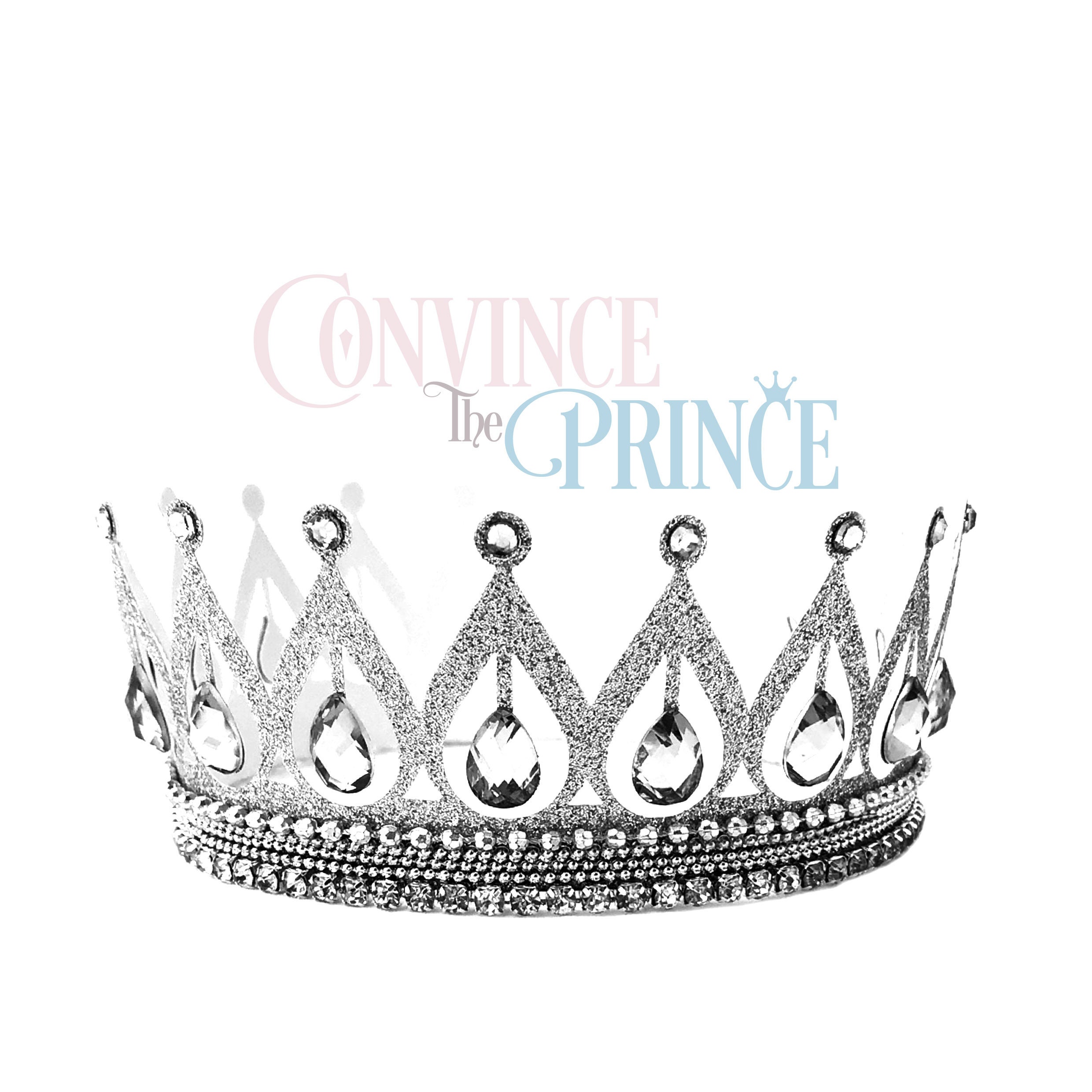 Download Princess Crown Template Svg Jpg Convex Crown For Cutting Etsy