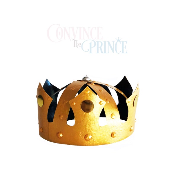 3D Crown | Christmas King Crown Template | SVG JPG | All~in~one~cut | For cutting machines like Cricut Cameo | Birthday