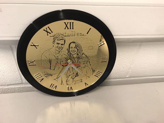 Bob Marley Natural Eco wooden Craft Art WALL CLOCK VINYL Record