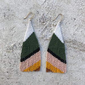 WILDWOOD beaded earrings