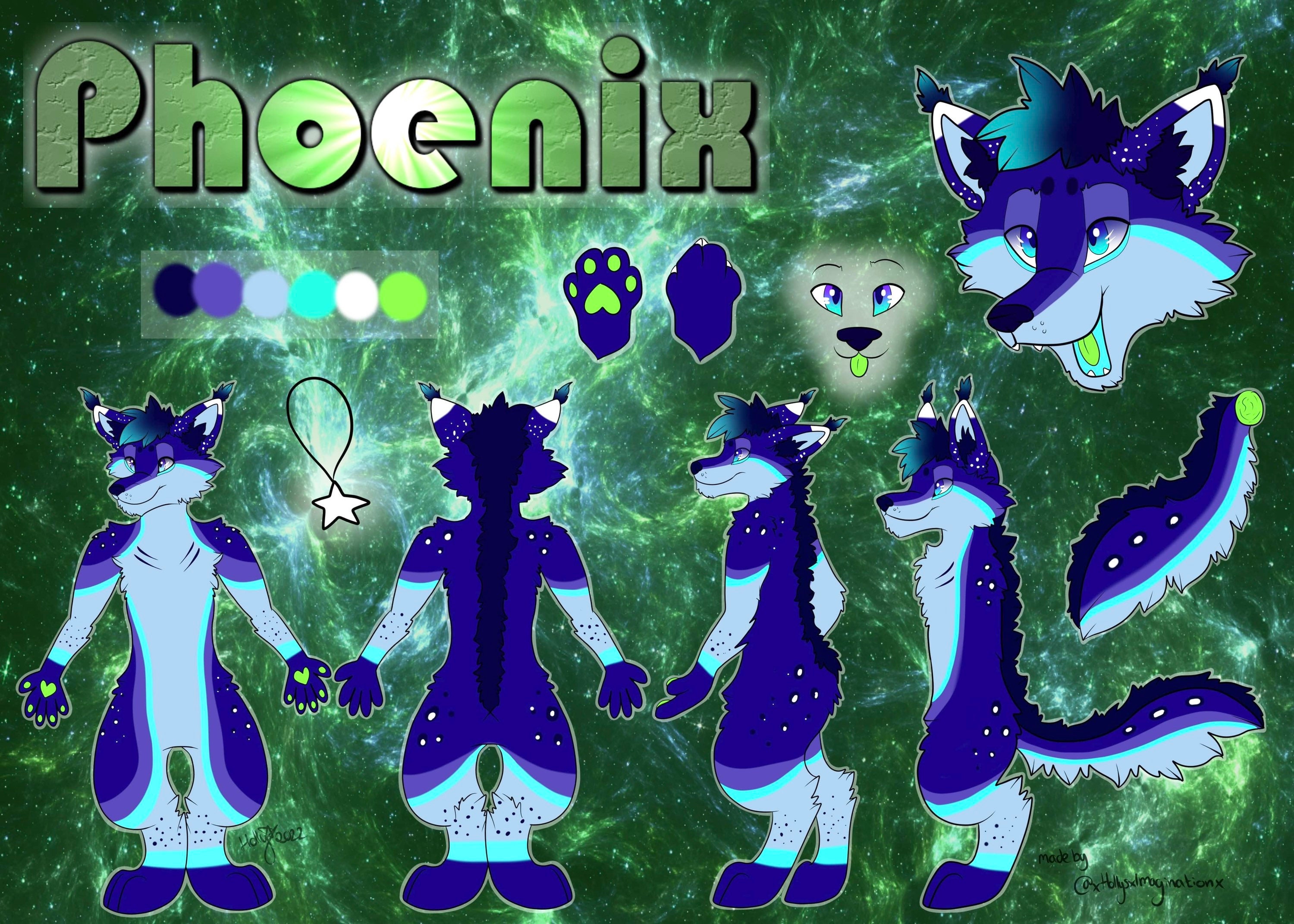 Fursuit Fursona Reference Sheet Commission #furry - Etsy