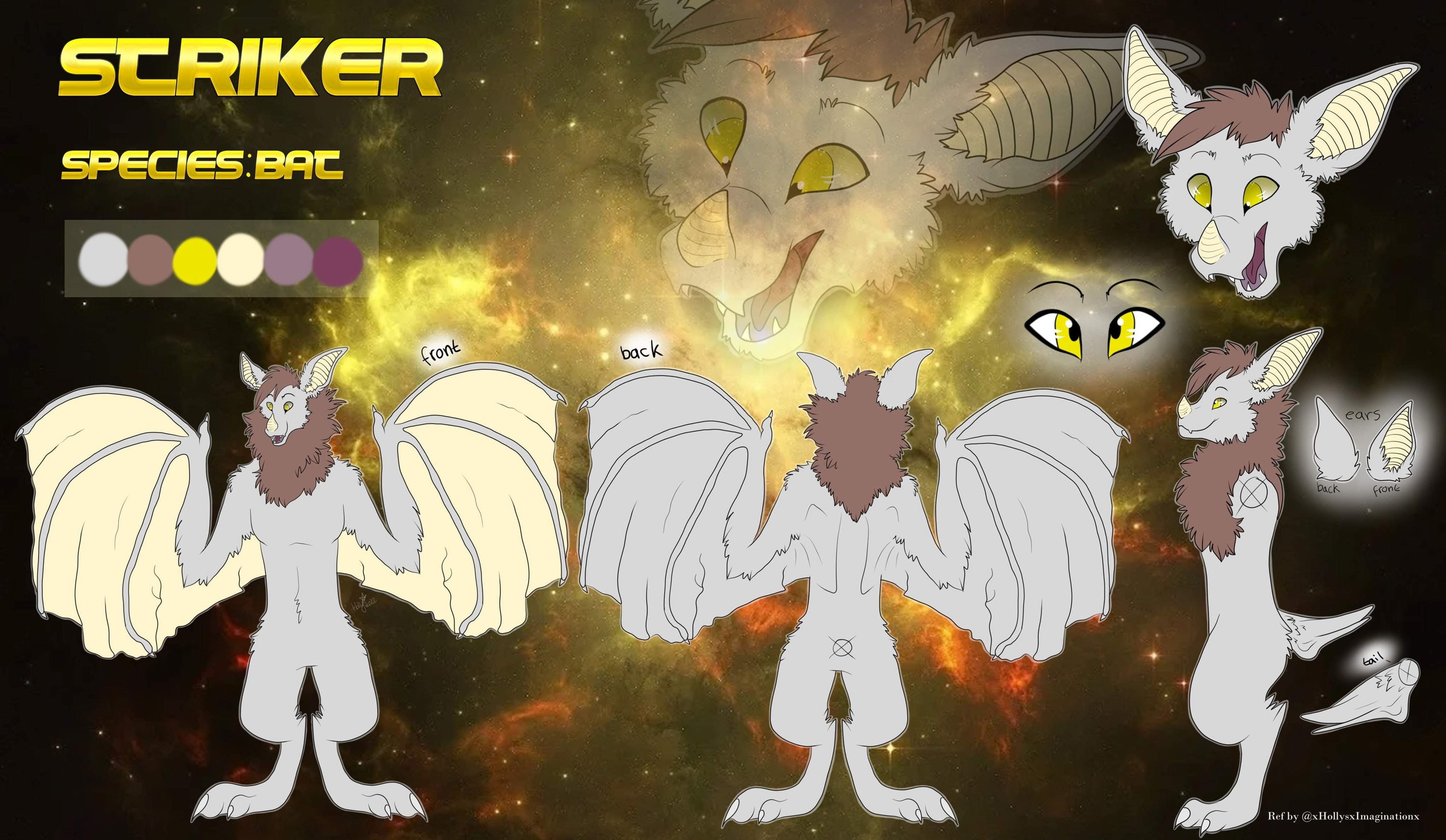 Detailed Fursona Reference Sheet Fursuit Reference Character Etsy ...