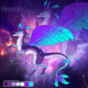 Fursona Character Adopt Dragon #Furry