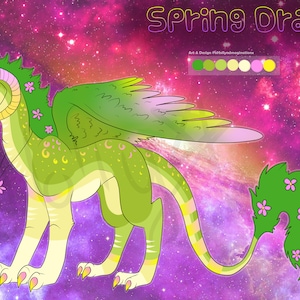 Fursona Character Adopt Dragon #Furry