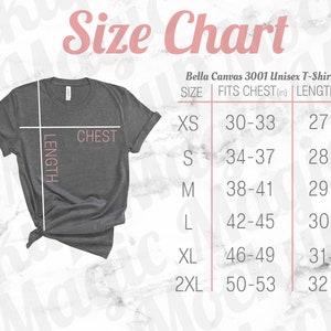 Bella Canvas Talla gráfico Mockup 3001 gris gris unisex camiseta rosa y blanco mármol fondo