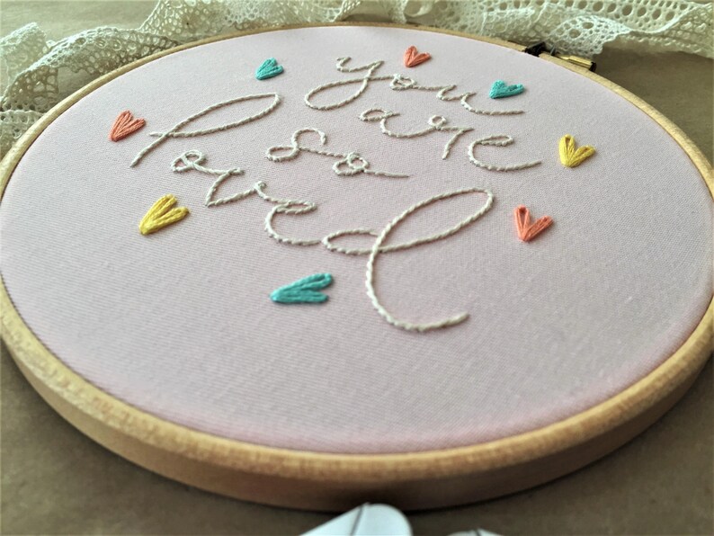 Nursery Decor Baby Shower Gift Embroidery Hoop Art Etsy UK