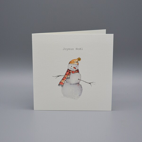 Luxury illustrated Christmas card