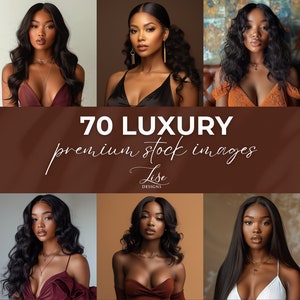 70 stock photos | Hair Stock Photos | Wig Model | Stock Photos | Makeup Stock Photos | Hair Extensions | Black | Beauty Stock Photos