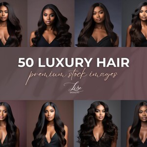 50 stock photos | Hair Stock Photos | Wig Model | Stock Photos | Makeup Stock Photos | Hair Extensions | Black | Beauty Stock Photos