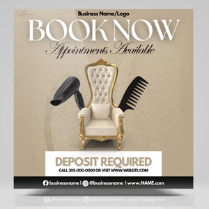 DIY Book NOW, Book Now, Booking Available Template, Business, Appointments,  Canva Templates, Business Canva, Instagram Post, Book us NOW