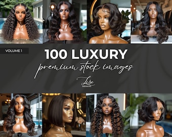 100 stock photos | Hair Stock Photos | Color Wig | Model Photos | Makeup Stock Photos | Hair Extensions | Beauty Stock Photos | Mannequin