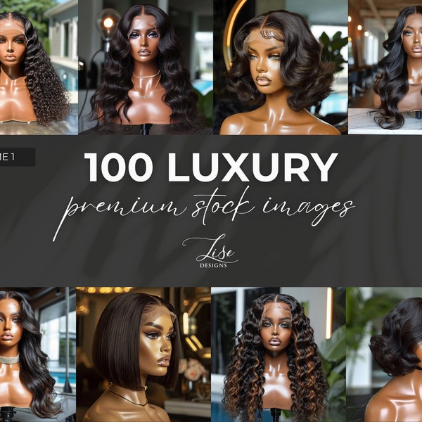 100 stock photos | Hair Stock Photos | Color Wig | Model Photos | Makeup Stock Photos | Hair Extensions | Beauty Stock Photos | Mannequin