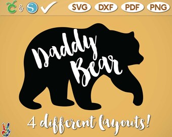 Free Free 189 Father Figure Bear Svg SVG PNG EPS DXF File
